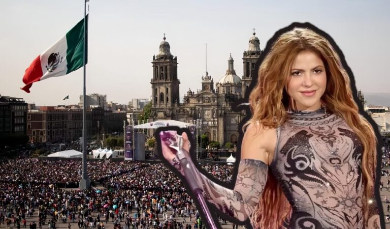 Shakira tras romper récord en el GNP conquistará el Zócalo de la CDMX este 1 de marzo